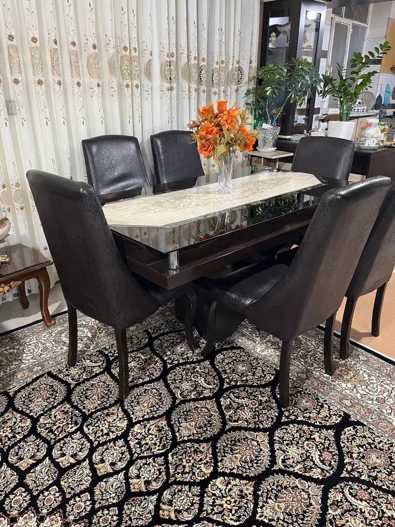 میز ناهار خوری|میز و صندلی غذاخوری|قوچان, |دیوار