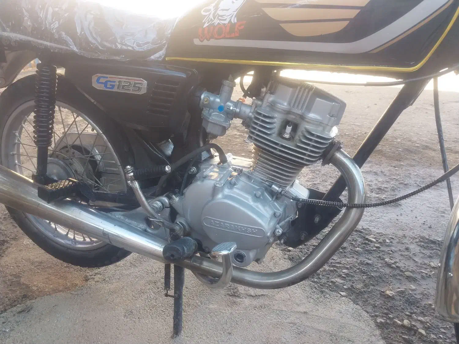 مزایده مدل ۹۲ اذرخش در حد|موتورسیکلت|کوهدشت, |دیوار