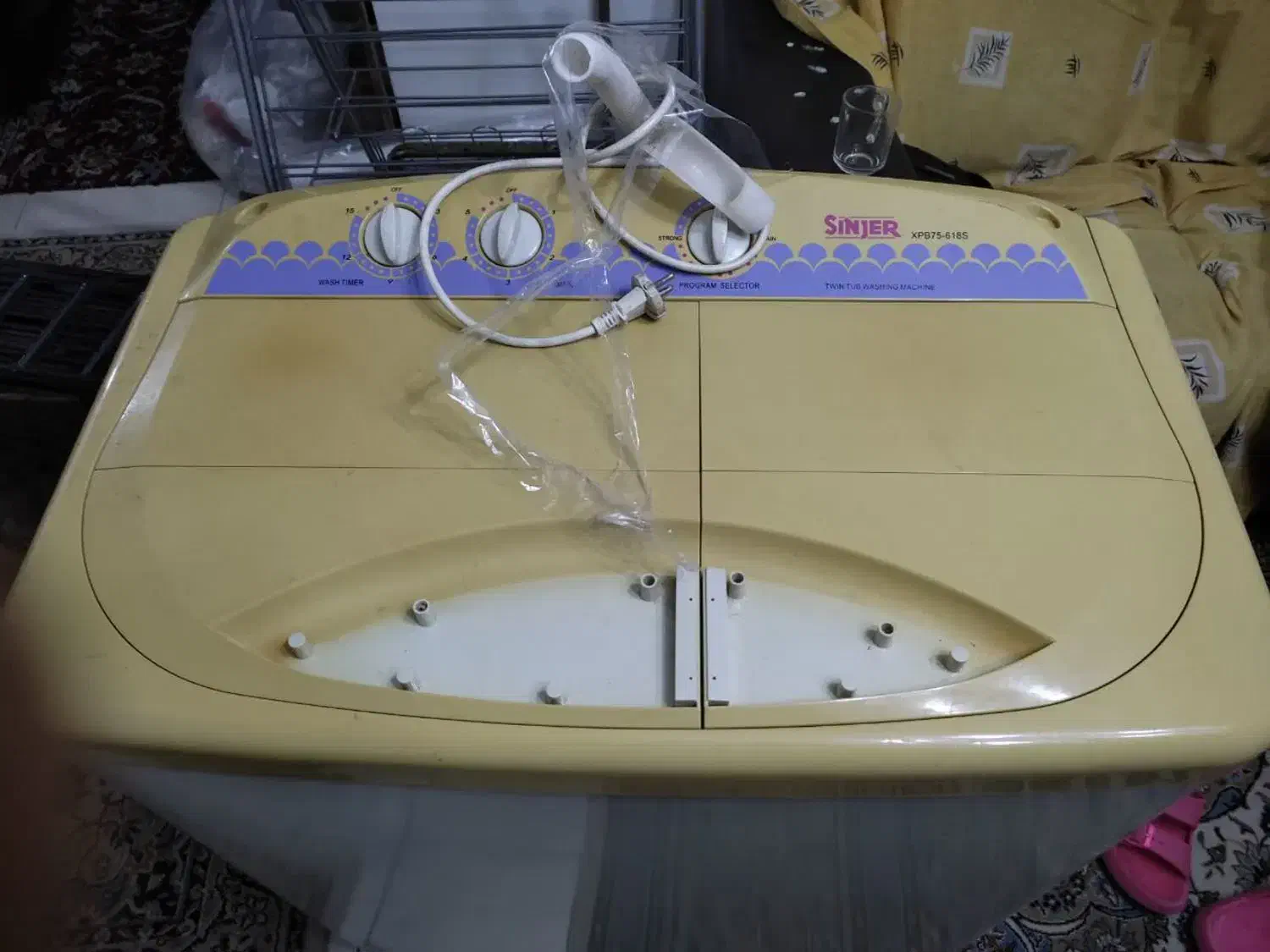 لباسشویی دوقلو سنجر|ماشین لباسشویی و خشککن لباس|پردیس, فاز ۸|دیوار