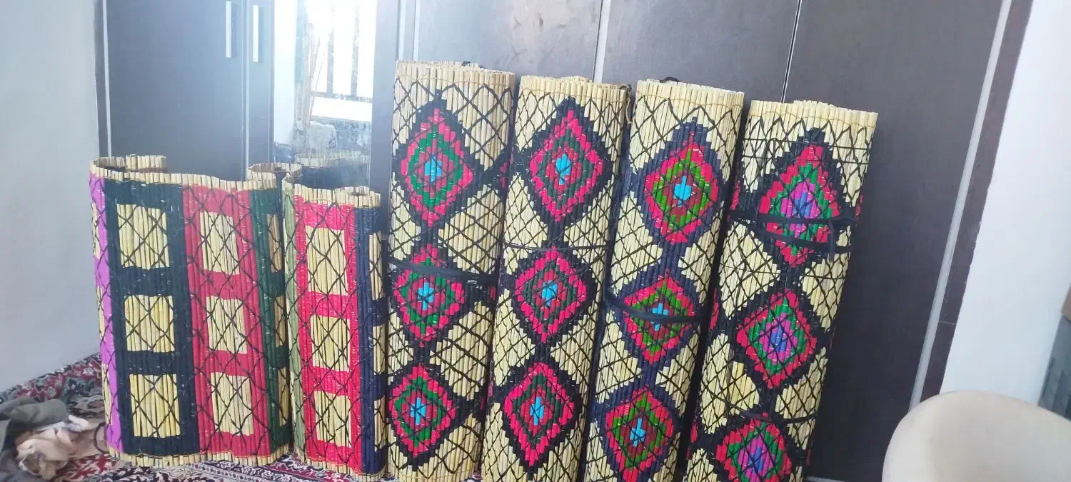 چیت گل دار|گلیم، جاجیم، گبه|ایلام, |دیوار