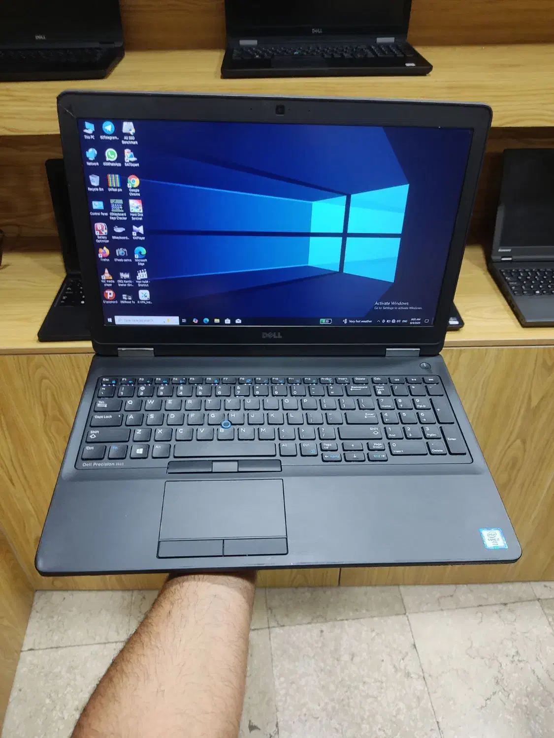 گرافیکدارDell 3510 i7HQ گیمینگ/رندرینگ/رم۱۶هارد256|رایانه همراه|ری, شهرری|دیوار