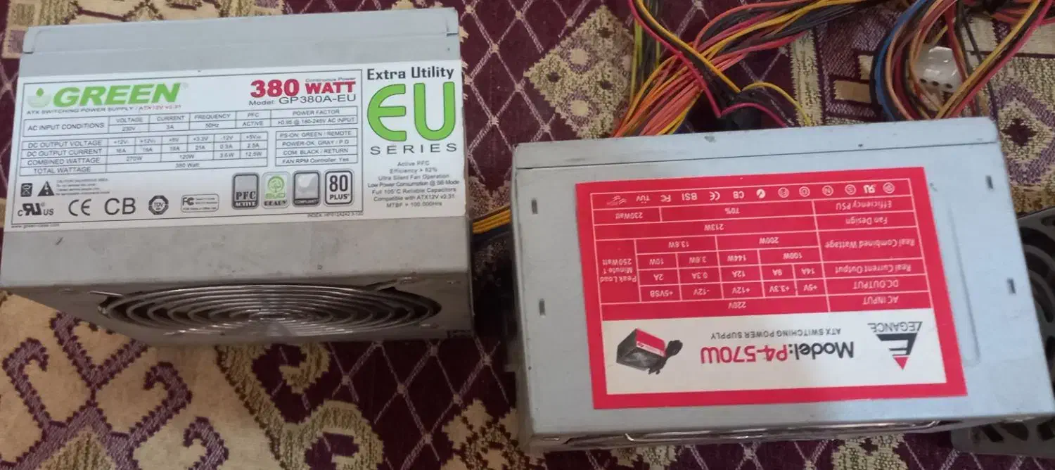 سه عدد پاور سالم مرتب|قطعات و لوازم جانبی رایانه|گرگان, |دیوار