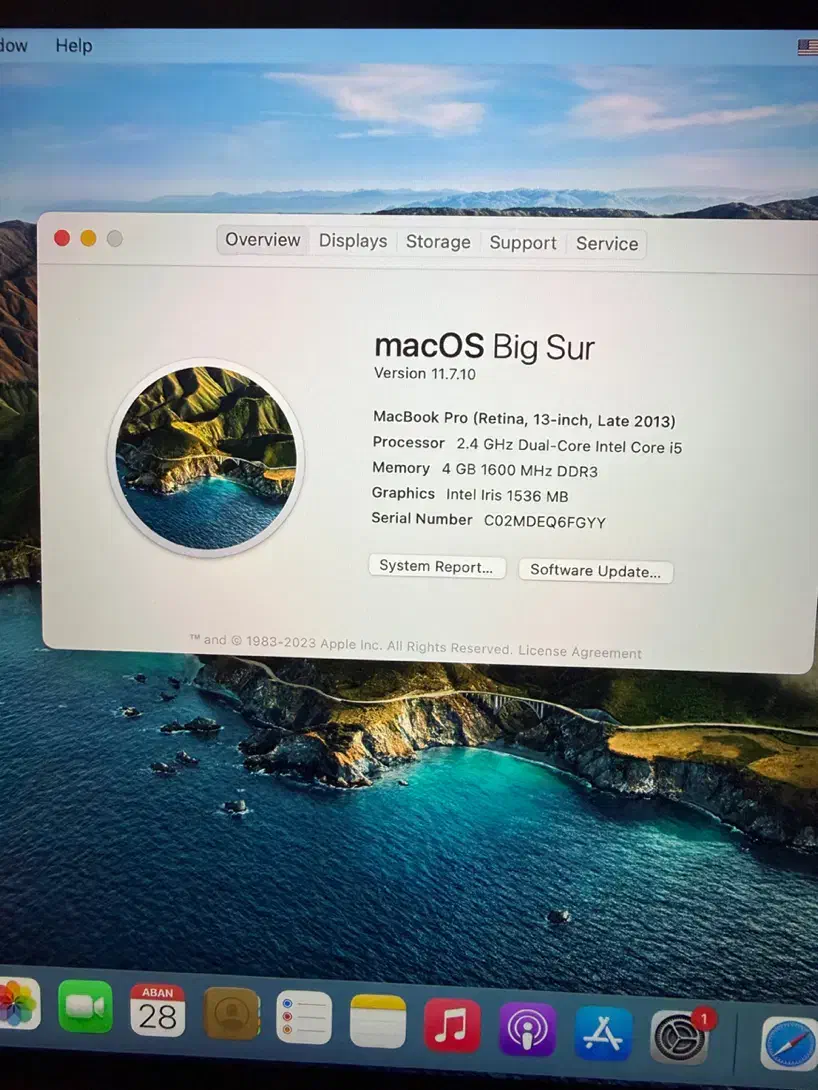 مک بوک پرو ۲۰۱۳|رایانه همراه|تهران, تهرانپارس شرقی|دیوار