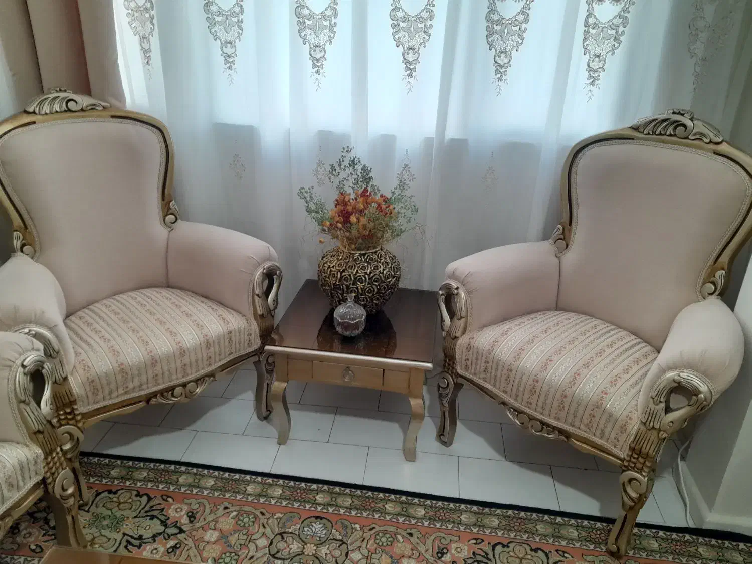 مبل مدالیوم ۹ نفره نو|مبلمان خانگی و میز عسلی|مشهد, فتح المبین|دیوار