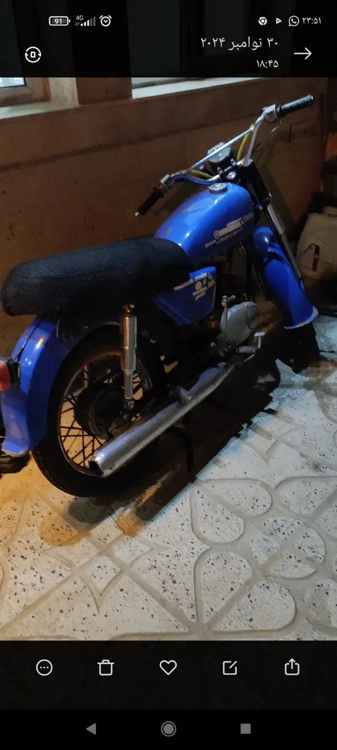 فروش موتور یاماها 125|موتورسیکلت|پادنا, |دیوار