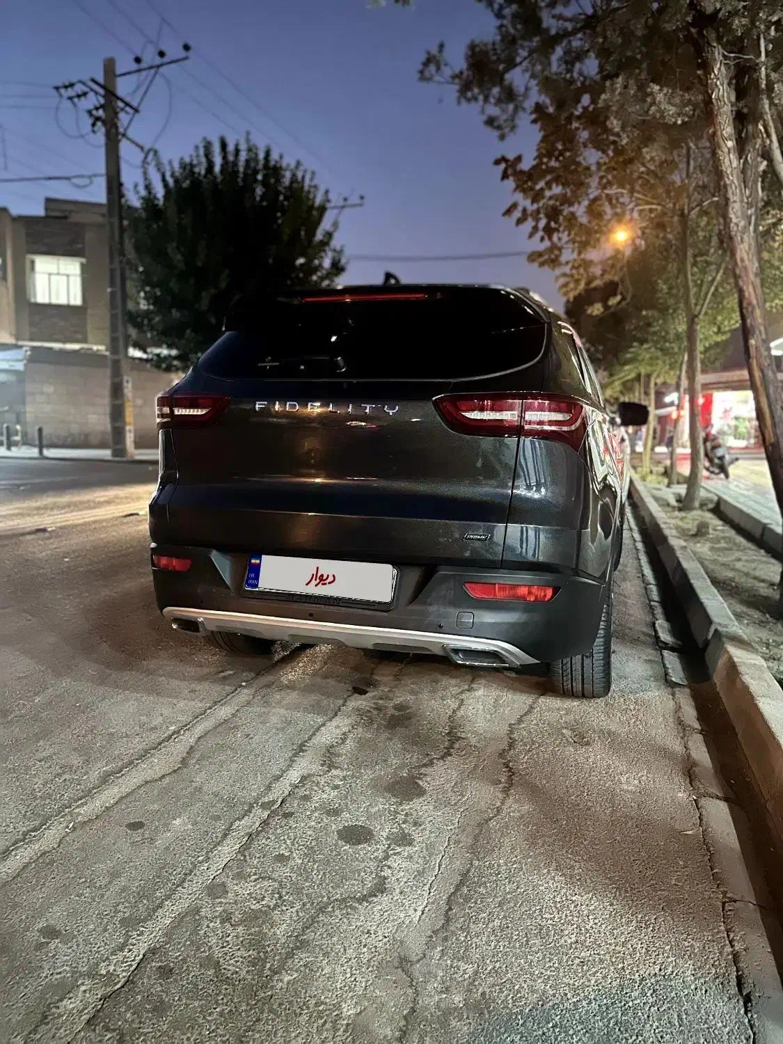 فیدلیتی ۱۴۰۲ مشکی|خودرو سواری و وانت|اصفهان, شاهد|دیوار