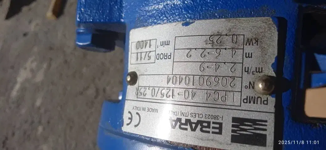 پمپ خطی|مصالح و تجهیزات ساختمان|تهران, نیلوفر|دیوار