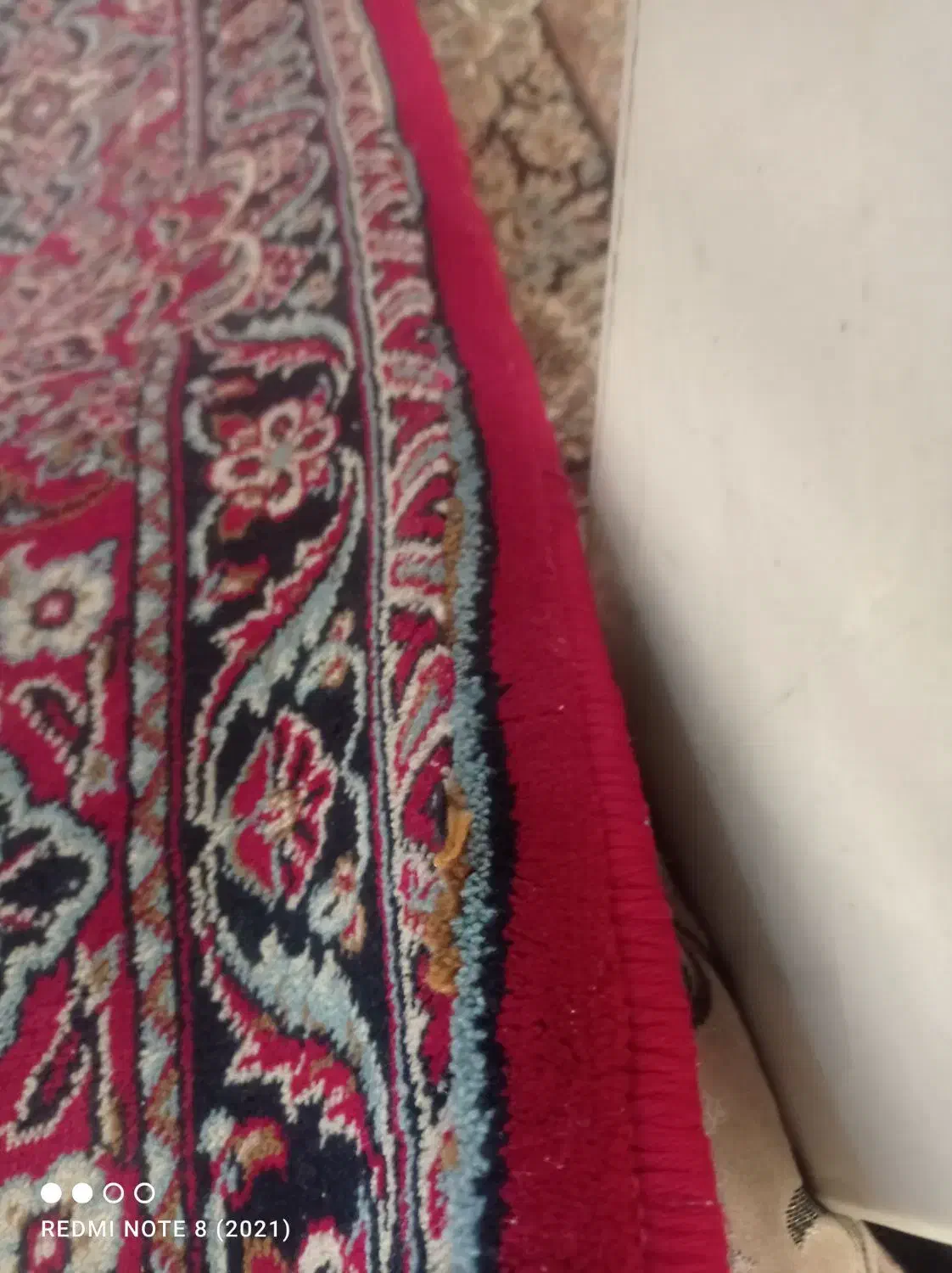 ۱۲ متری  قدیمی زیر پا بسیار نرم و لطیف|فرش|قم, ولیعصر|دیوار