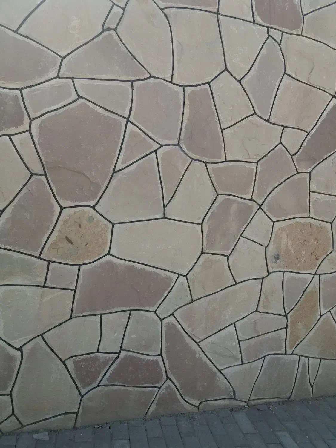 اجرای سنگ تاوه کف و نما و تزئینات باغ وویلا|خدمات پیشه و مهارت|گلمکان, |دیوار