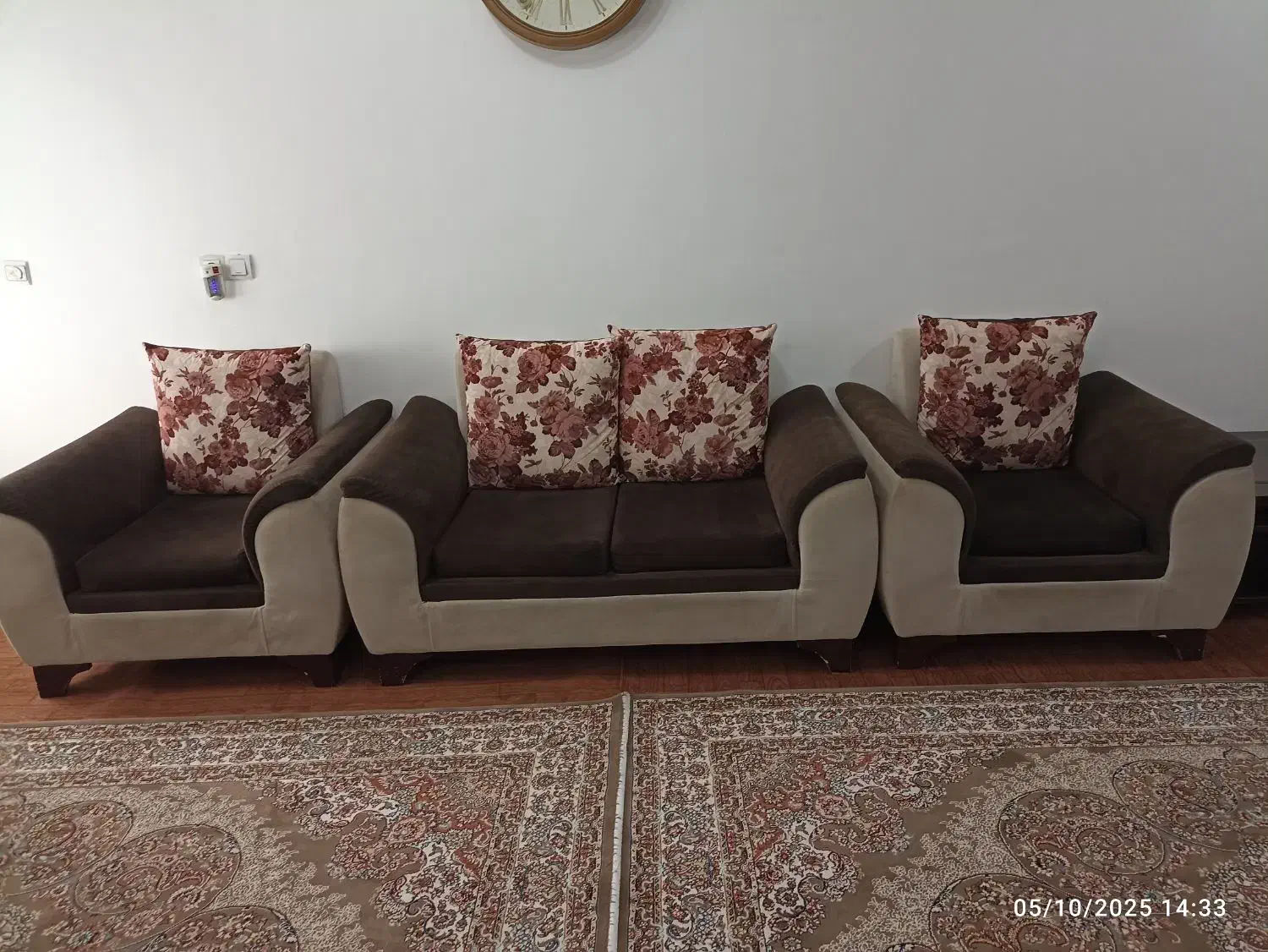 مبل 7نفره کاملا سالم|مبلمان خانگی و میز عسلی|قیدار, |دیوار