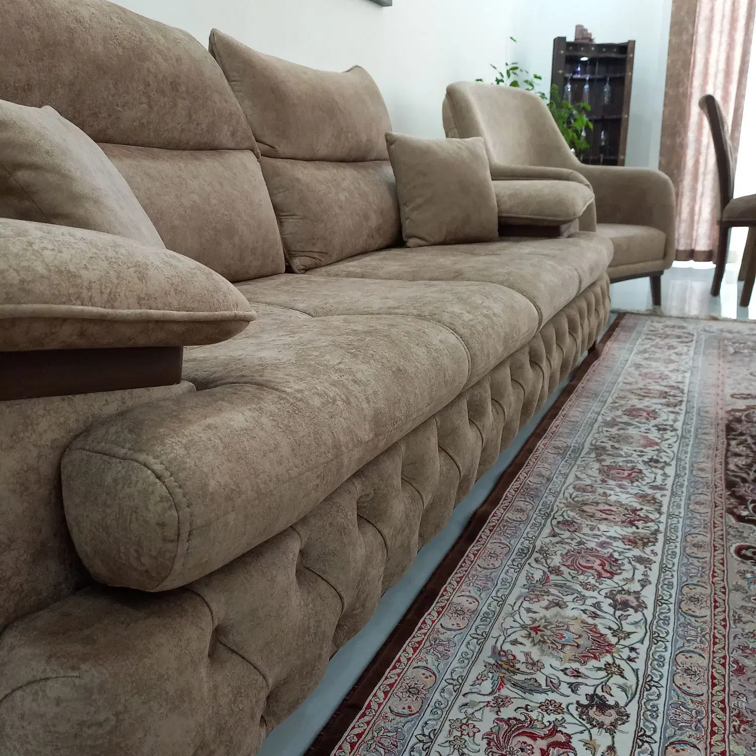 مبل راحتی ورساجه ۸نفره مکانیزم|مبلمان خانگی و میز عسلی|رباط‌کریم, شهرک صنعتی ده‌حسن|دیوار