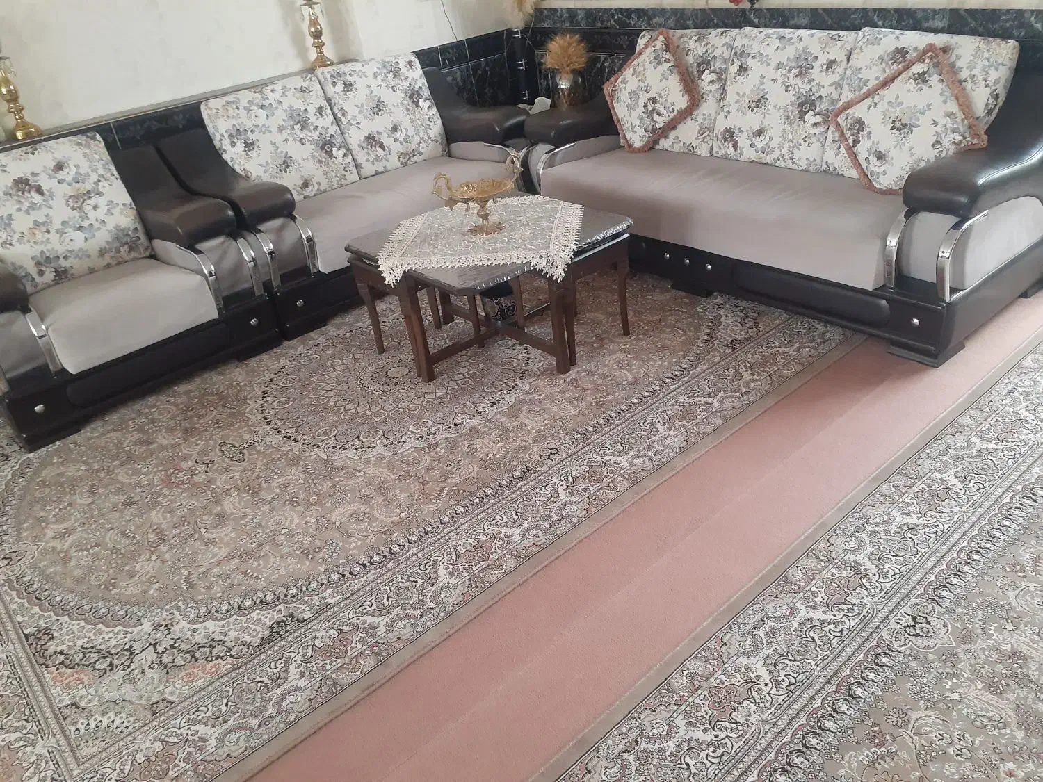 مبلمان7نفره راحتی|مبلمان خانگی و میز عسلی|نهاوند, |دیوار