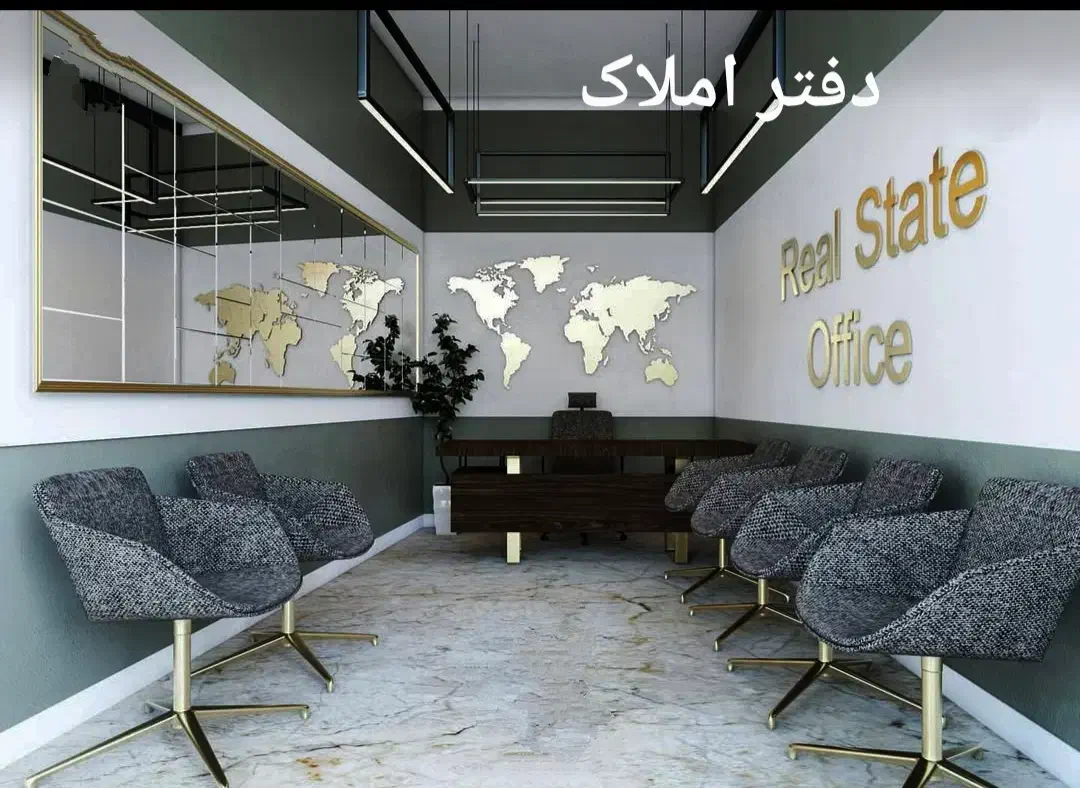 واگذاری دفتر املاک(۴۰ متری)با دکور در زیتون|اجارهٔ دفتر کار، اتاق اداری، مطب|اهواز, کوی ملی راه|دیوار