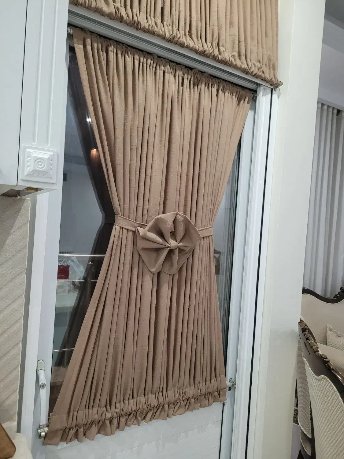 پرده درب تراس|پرده، رانر، رومیزی|تهران, تهرانسر مرکزی|دیوار