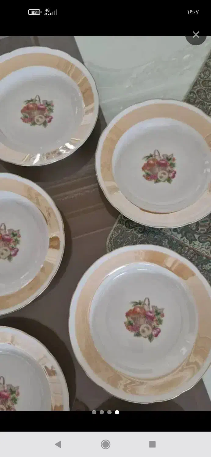 بشقاب چینی عتیقه|سایر لوازم برقی|اردبیل, |دیوار