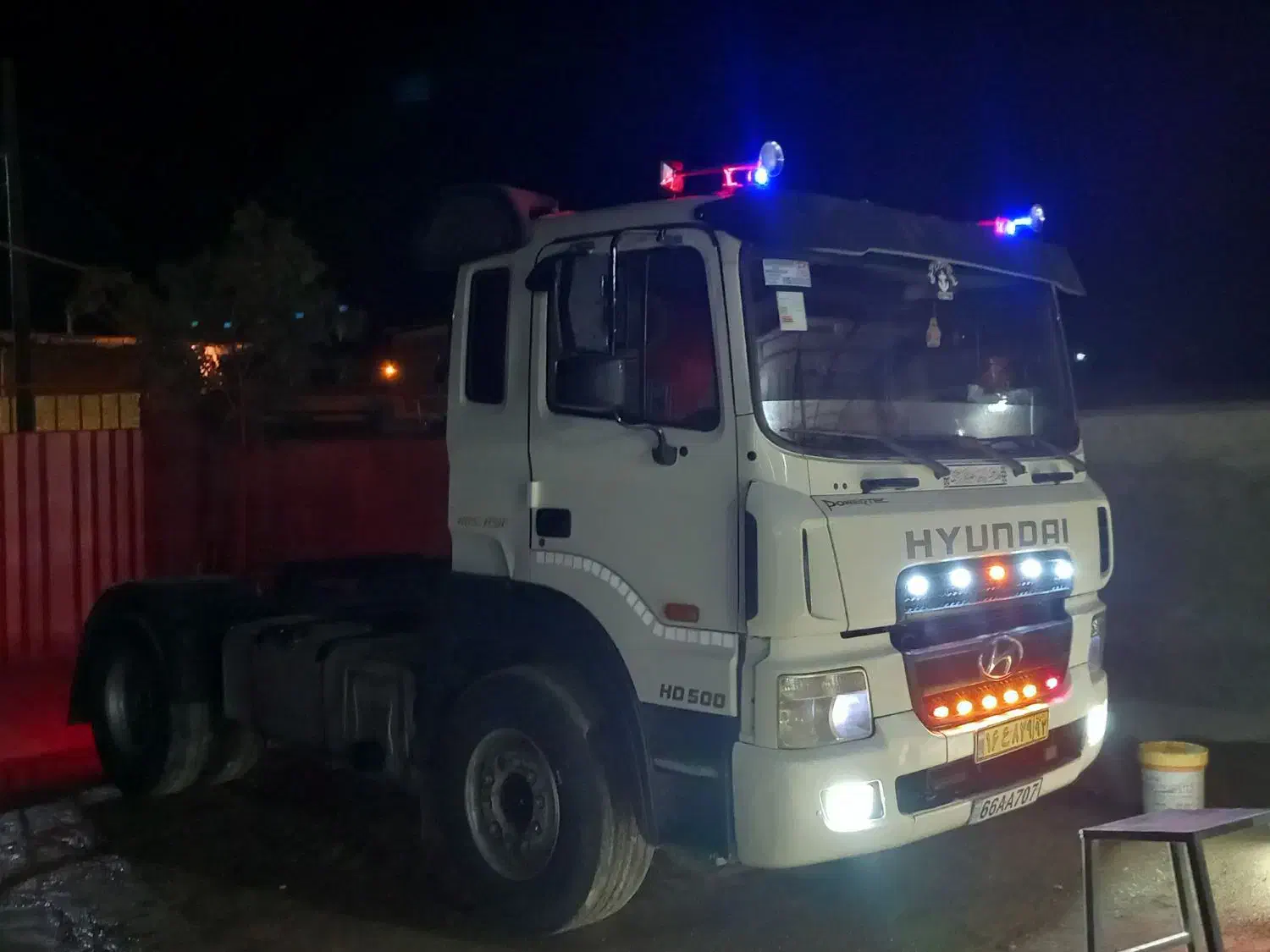 کشنده هیوندا تک HD500 بیرنگ استثنایی|خودرو سنگین|ری, شهرک نظامی|دیوار