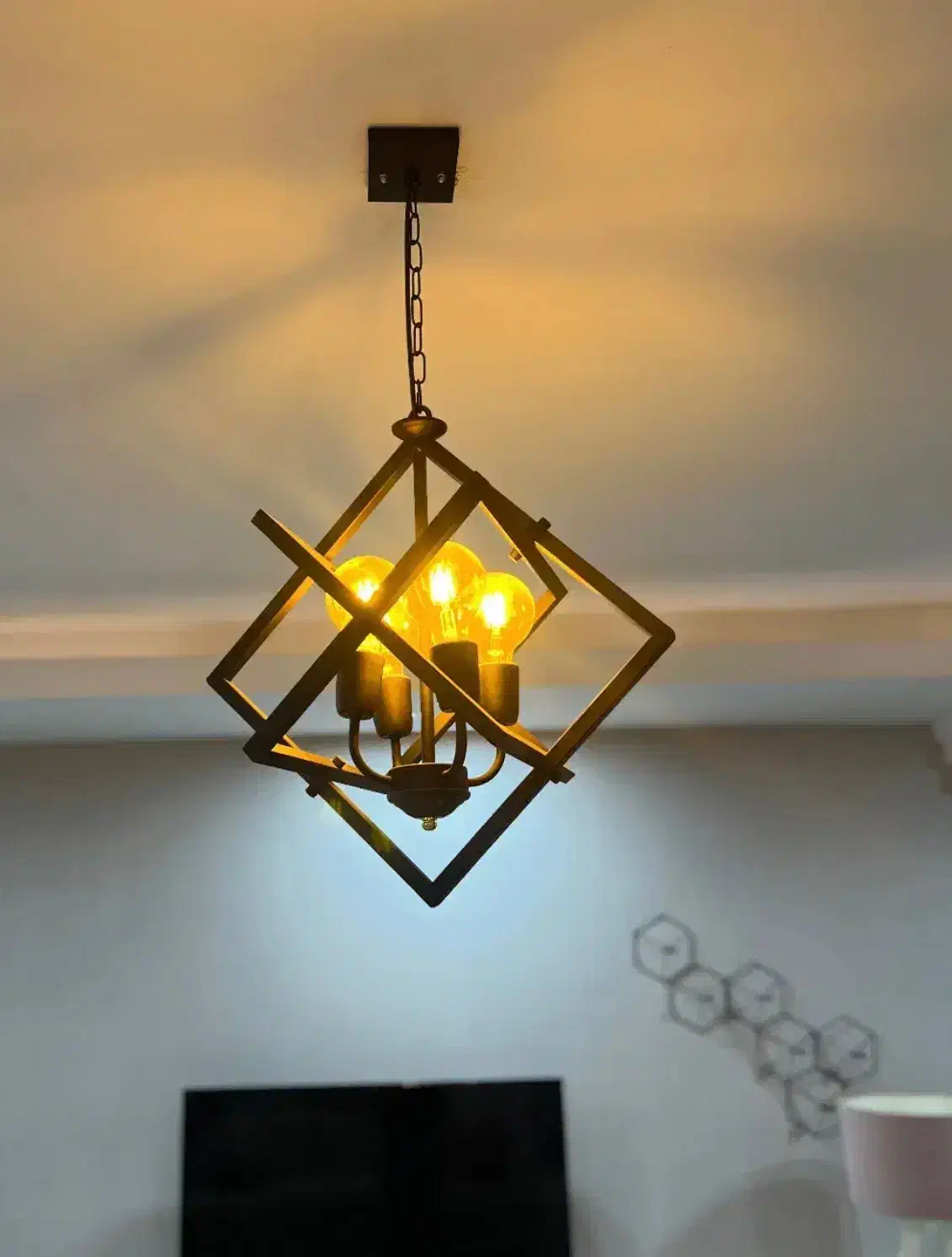 لوستر مدرن|لوستر و چراغ آویز|کرج, کیانمهر|دیوار