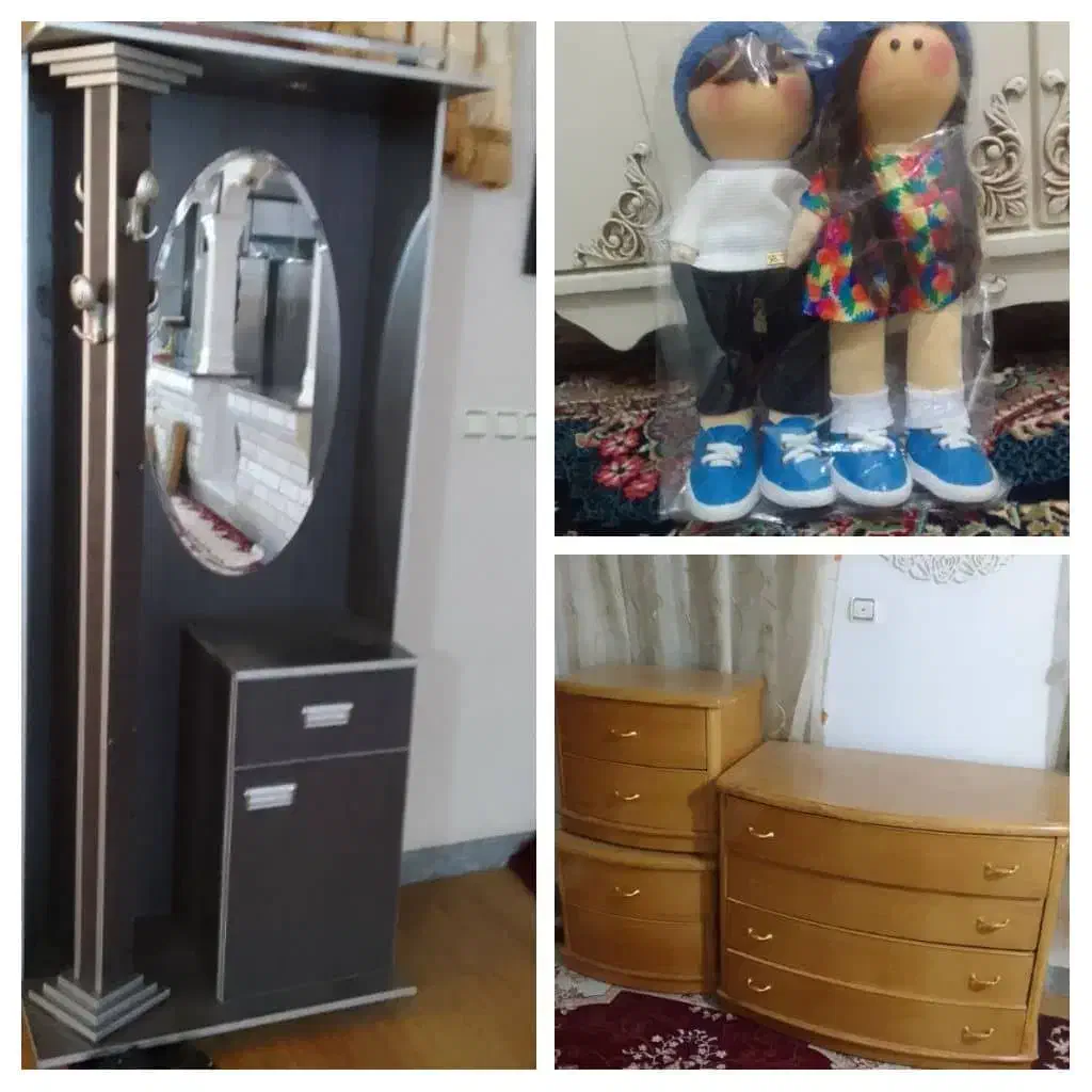 جاکفشی دراور|جاکفشی، کمد، دراور|نهاوند, |دیوار