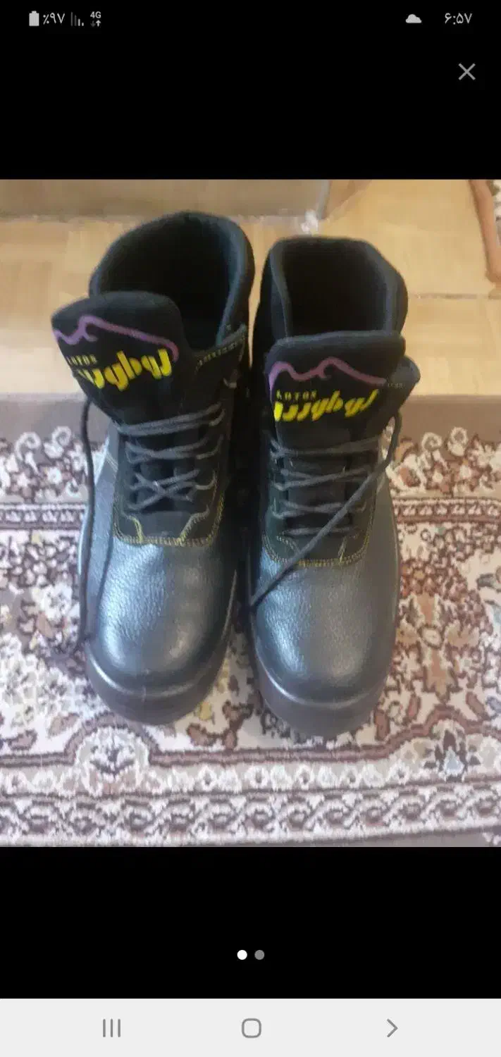 کفش ایمنی نوک اهنی سایز۴۴|کیف، کفش، کمربند|مراغه, |دیوار