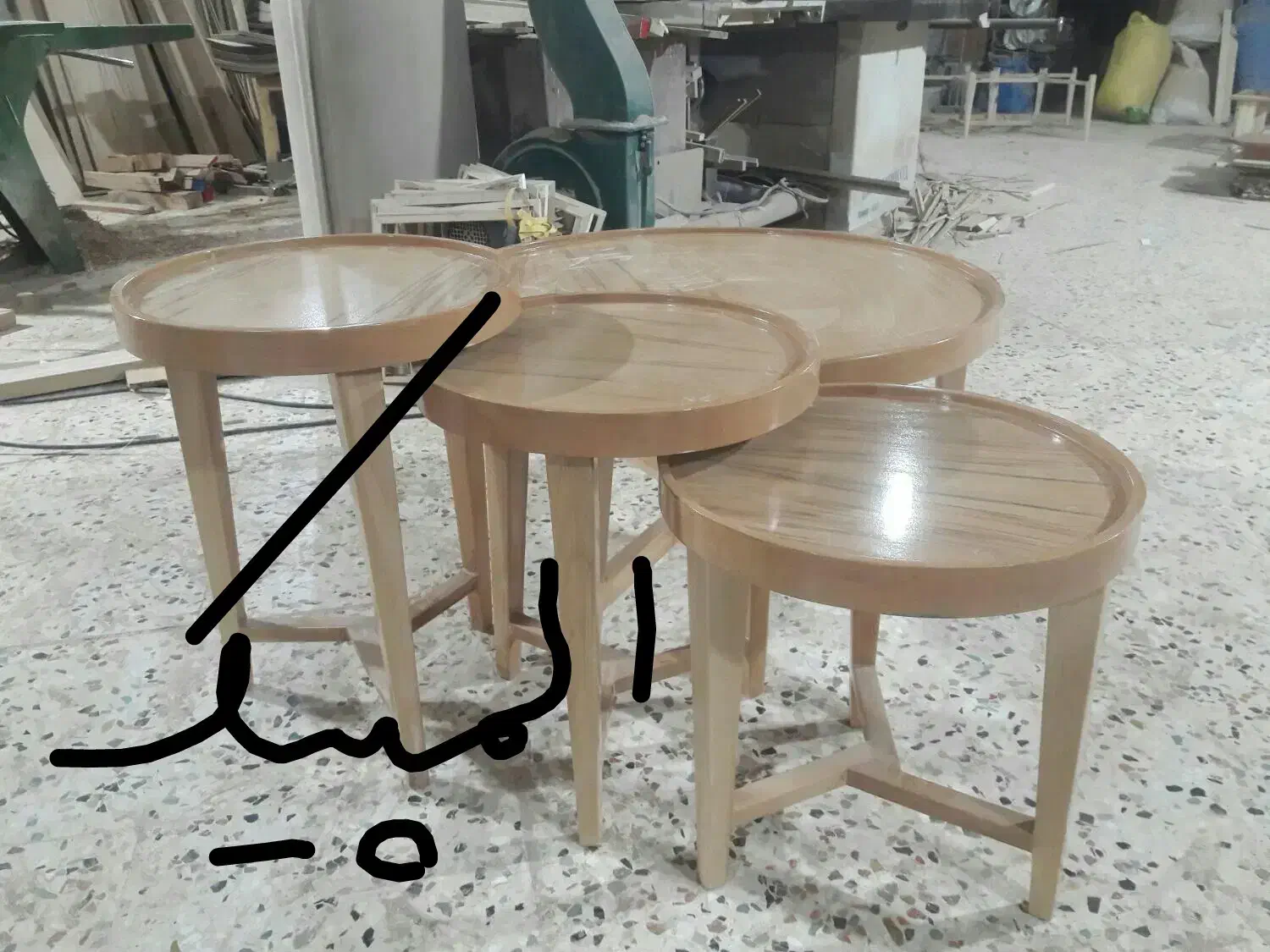 ساخت سفارشی  انواع میز وگل میز  با چوب راش|مبلمان خانگی و میز عسلی|شیراز, سلطان آباد|دیوار