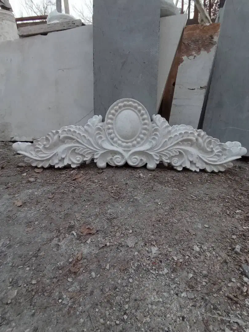 کتیبه،کله گاوی،سرستون پاستون بادستگاهcncسنگ طبیعی|صنایع دستی و سایر لوازم تزئینی|ری, هاشم‌آباد|دیوار