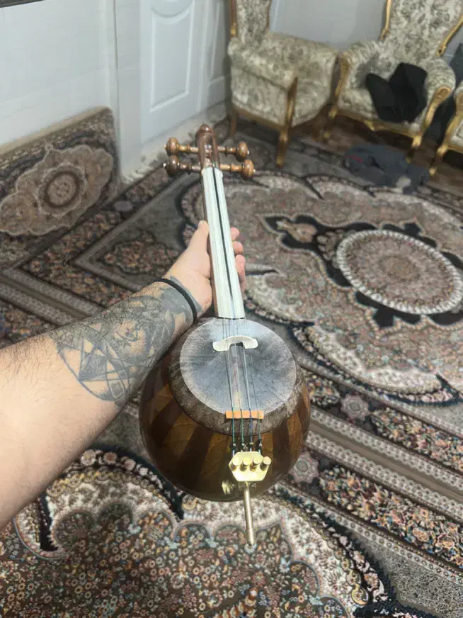 کمانچه|سازهای سنتی|هشتگرد, شهرک وحدت|دیوار