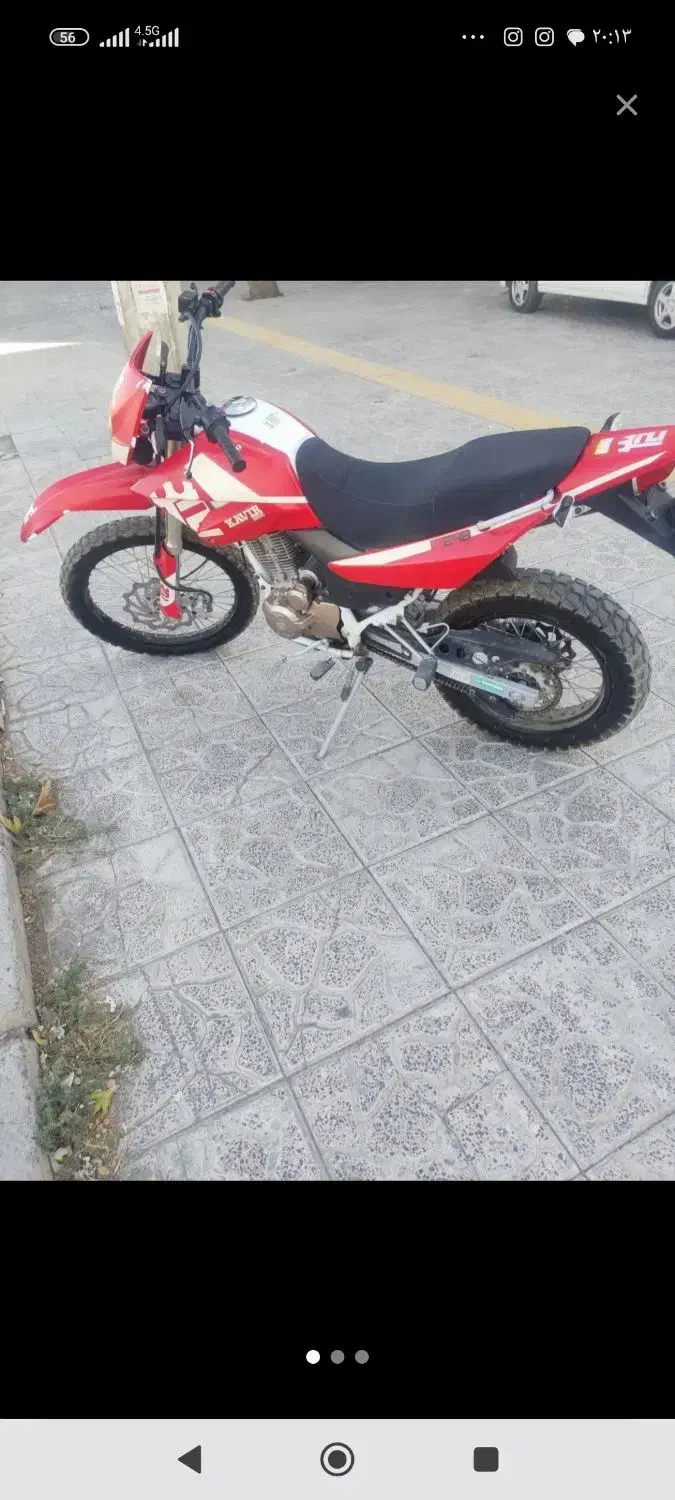 موتور تریل250کویر|موتورسیکلت|کرمانشاه, |دیوار