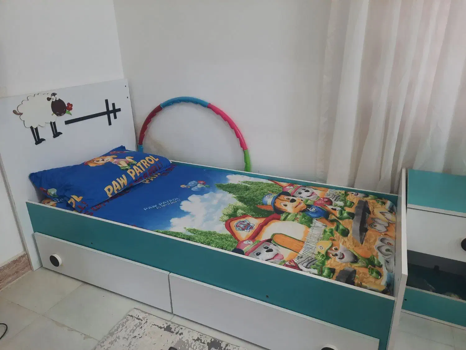 تخت و کمد کودک|تخت و سرویس خواب|کردکوی, |دیوار