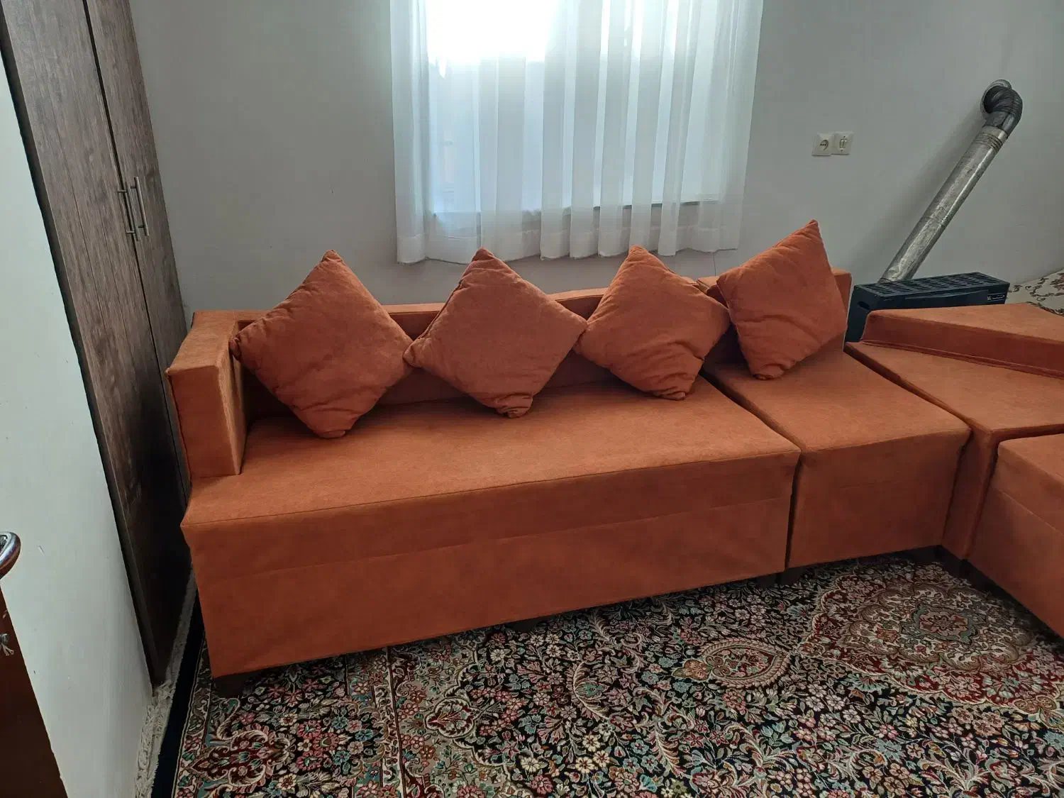 مبل ال ۷ نفره|مبلمان خانگی و میز عسلی|کرمانشاه, |دیوار