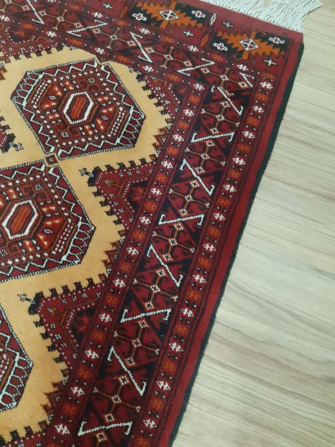 قالیچه دستباف ترکمن|فرش|تهران, جیحون|دیوار