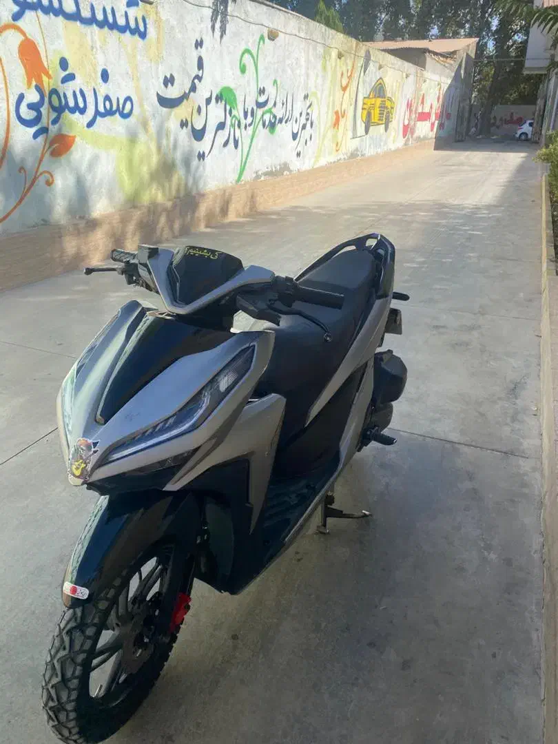 طرح کیلیک ۱۵۰  مشکی توسی|موتورسیکلت|هشتگرد, شهرک ولیعصر (مصلی)|دیوار