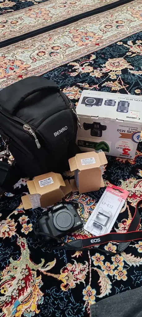 دوربین عکاسی canon M50 mark II|دوربین عکاسی و فیلم‌برداری|کرمانشاه, |دیوار