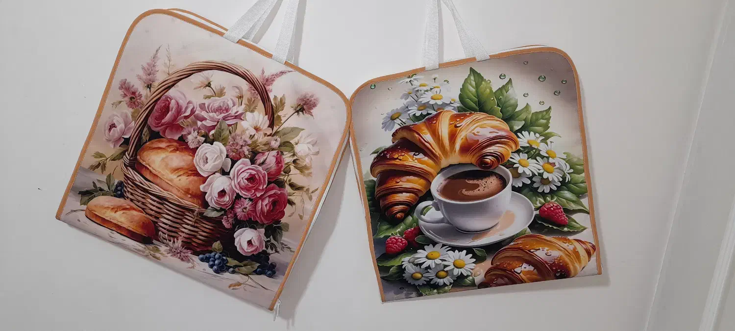 ساک نان برزنت|سفره، حوله، دستمال آشپزخانه|شیراز, فاضل|دیوار