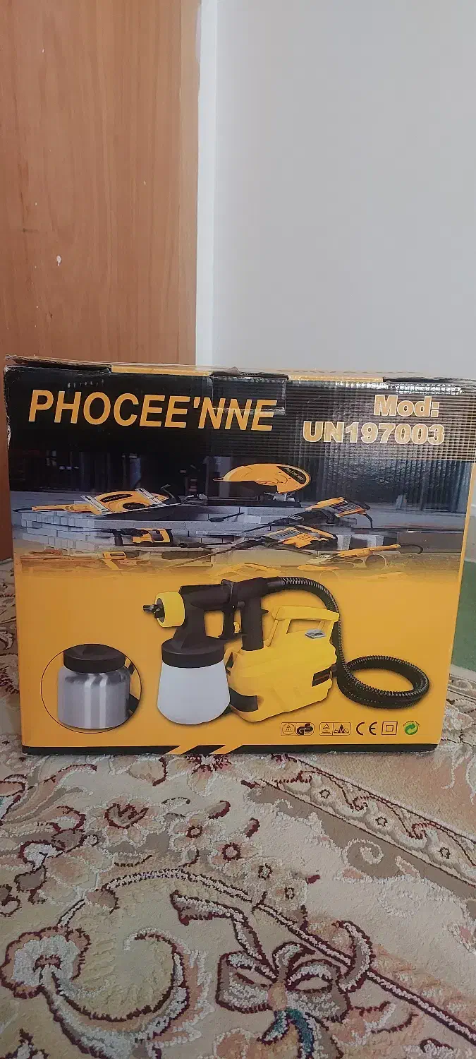 دستگاه رنگ پاش PHOCEE'NNE|ابزارآلات|شیراز, گلستان|دیوار