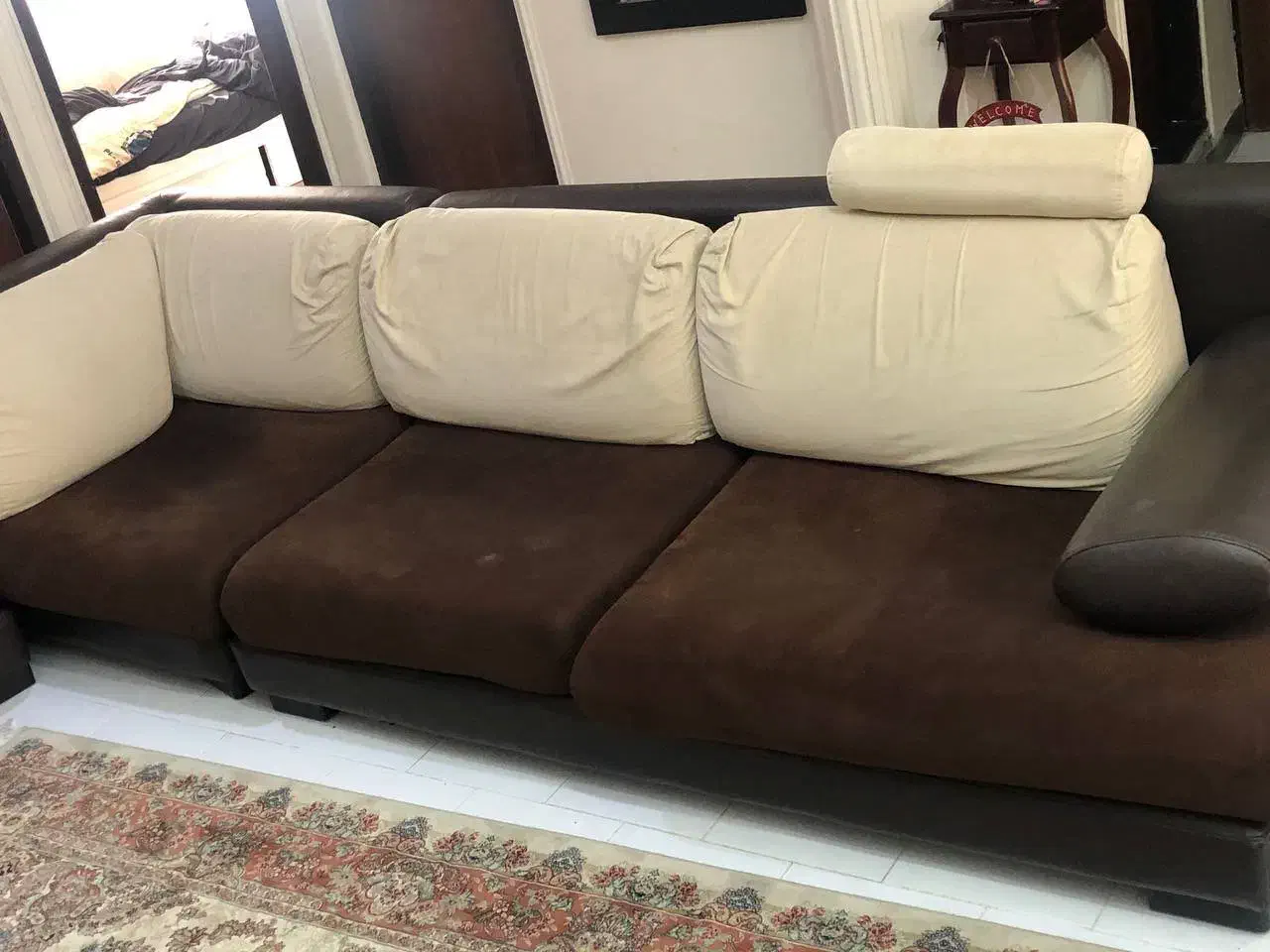 مبل ترک ۷ نفره|مبلمان خانگی و میز عسلی|رشت, معلم|دیوار