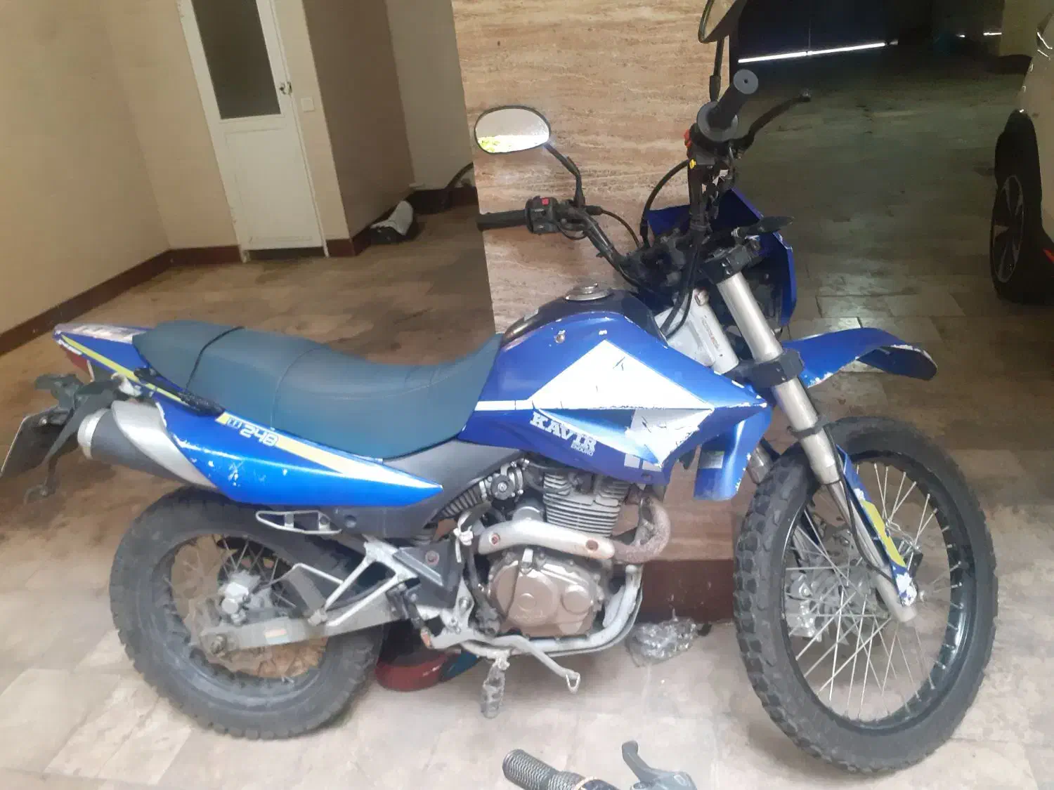 موتور تریل کویر تی ۲مدل۹۹|موتورسیکلت|ساری, |دیوار