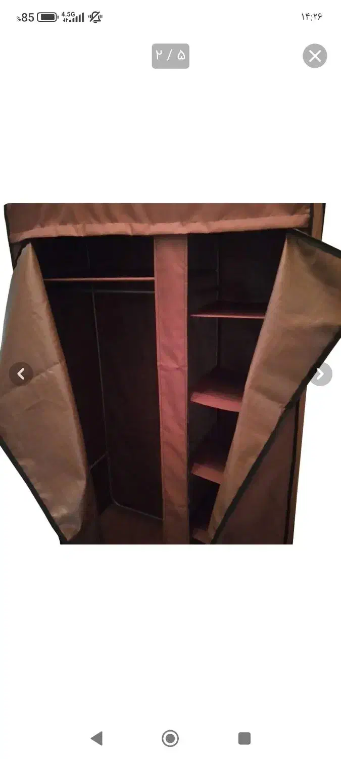 کمد برزنتی دوقلوی بزرگ|جاکفشی، کمد، دراور|شهرکرد, |دیوار