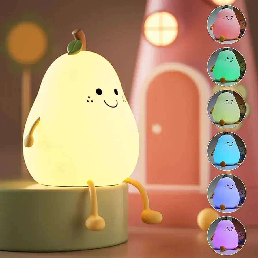 چراغ خواب سیلیکونی کدو،گلابی،دایناسور نسخه سفارشی|چراغ خواب و آباژور|مشهد, امام خمینی|دیوار