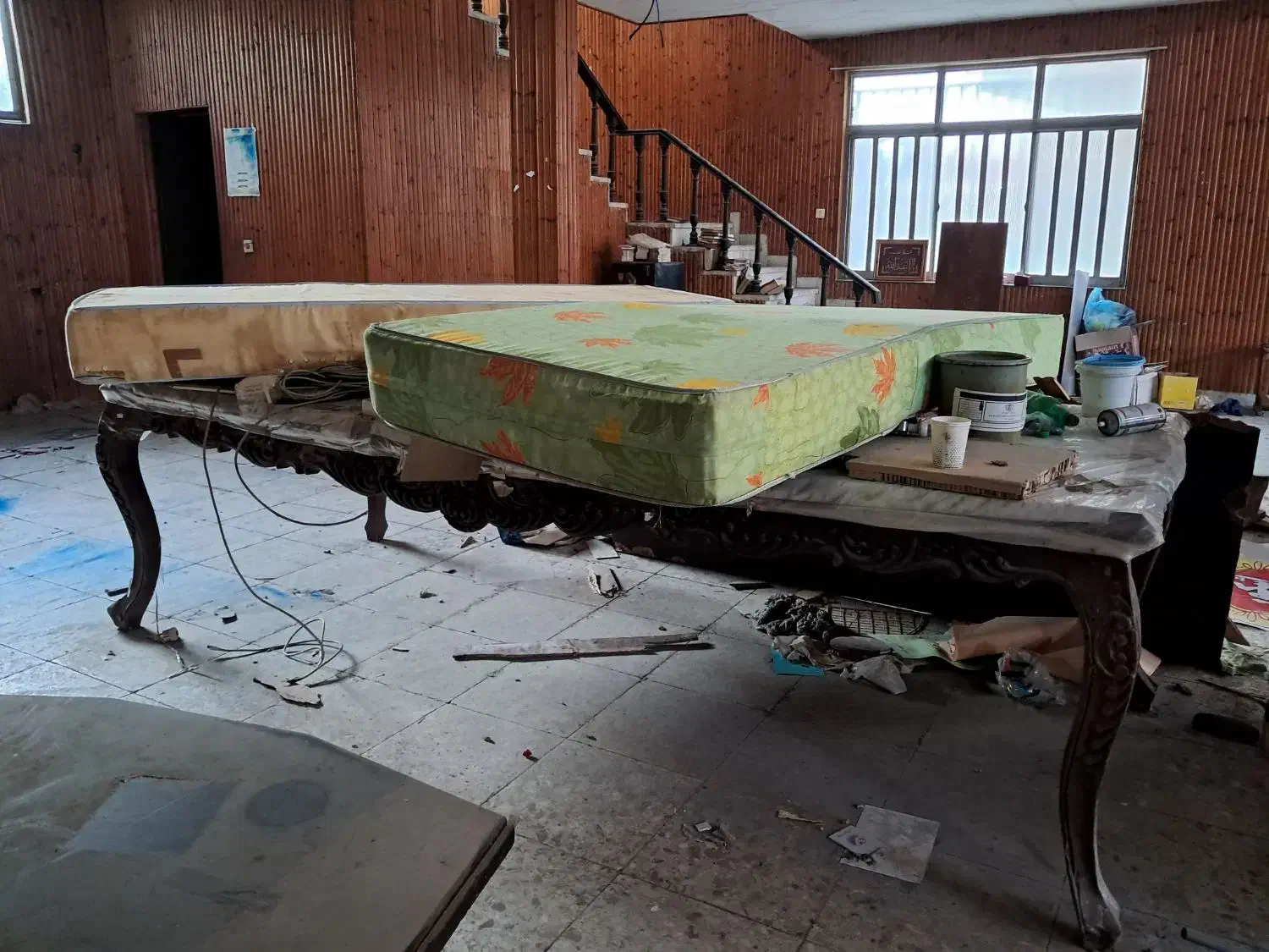 تشک انفره طبی بسیارتمیز وجنس عالی ومحکم|تشک تختخواب|خرم‌آباد (تنکابن), |دیوار