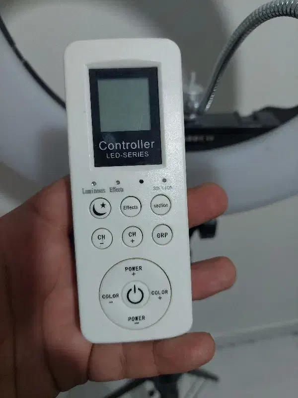 رینگ لایت مدل QS-480E|دوربین عکاسی و فیلم‌برداری|تهران, والفجر (افسریه)|دیوار