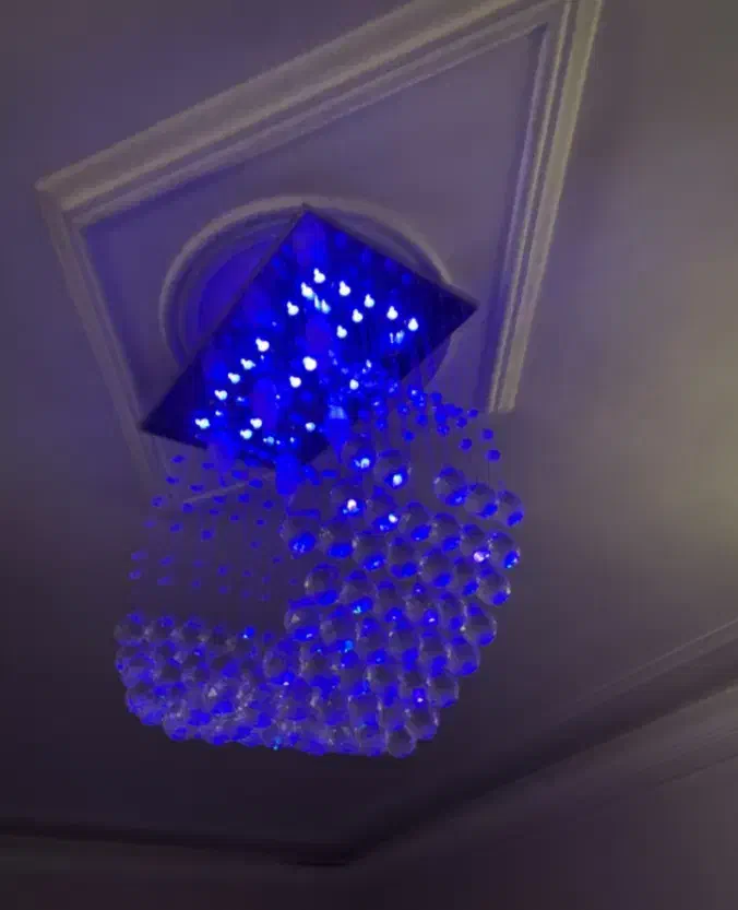 لوستر|لوستر و چراغ آویز|اسلام‌شهر, شهرک قائمیه|دیوار