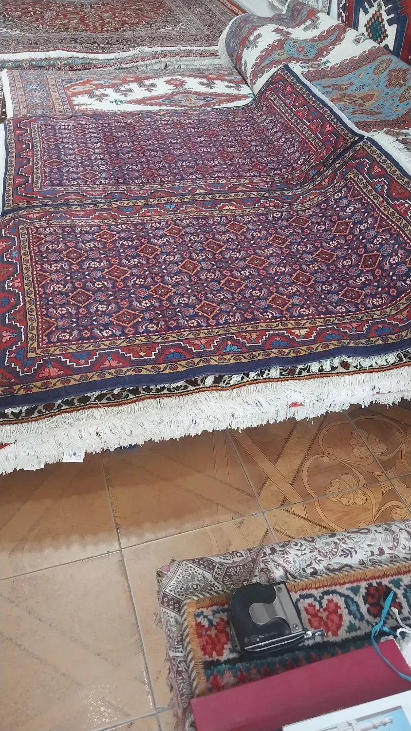 جفت ذرع ونیم دستباف اراک|فرش|دورود, |دیوار