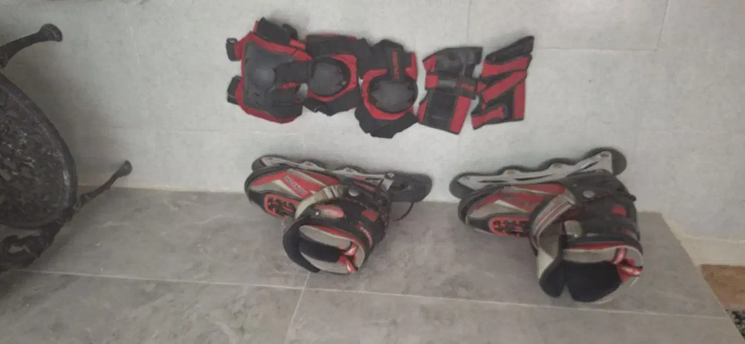 دو دست  کفش اسکیت  سایز ۵ و ۷|دوچرخه، اسکیت، اسکوتر|تهران, سازمان آب|دیوار