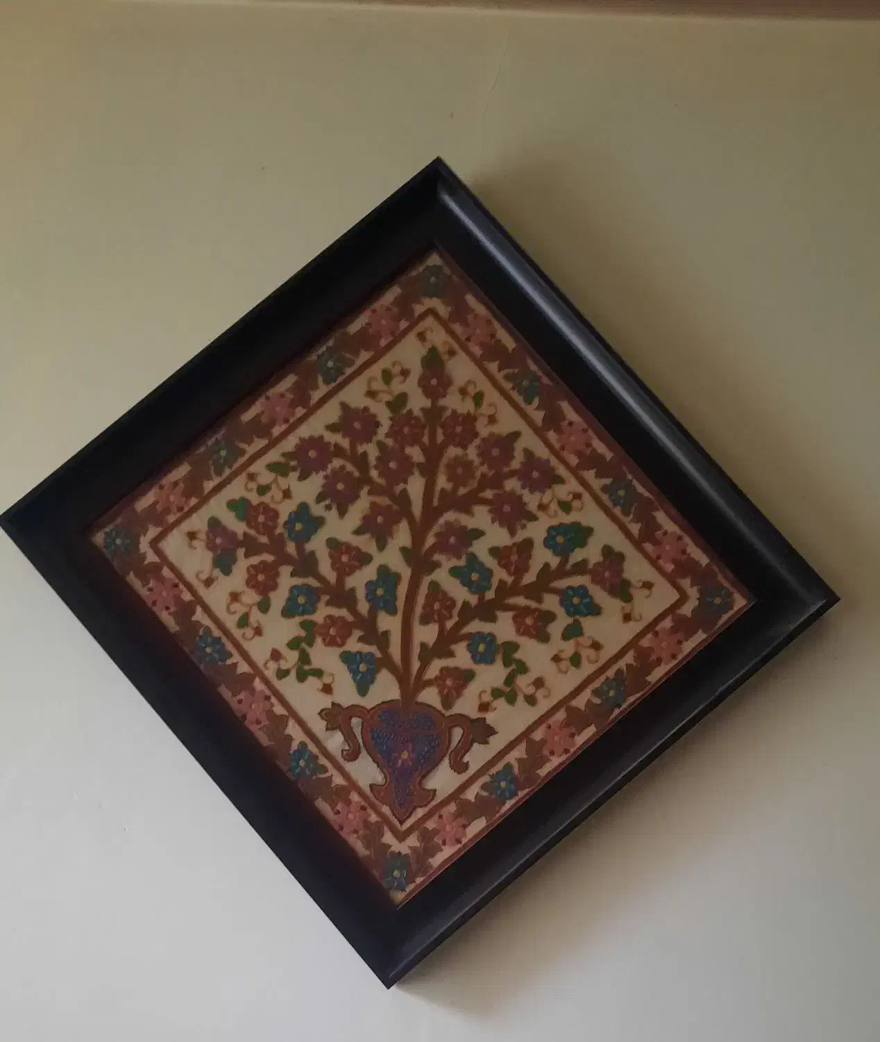 قاب گل پته|تابلو، نقاشی، عکس|کرمان, |دیوار