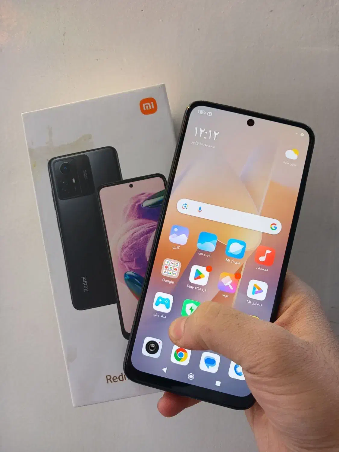 شیائومی note 12s حافظه 256 گیگ|موبایل|تهران, صد دستگاه|دیوار