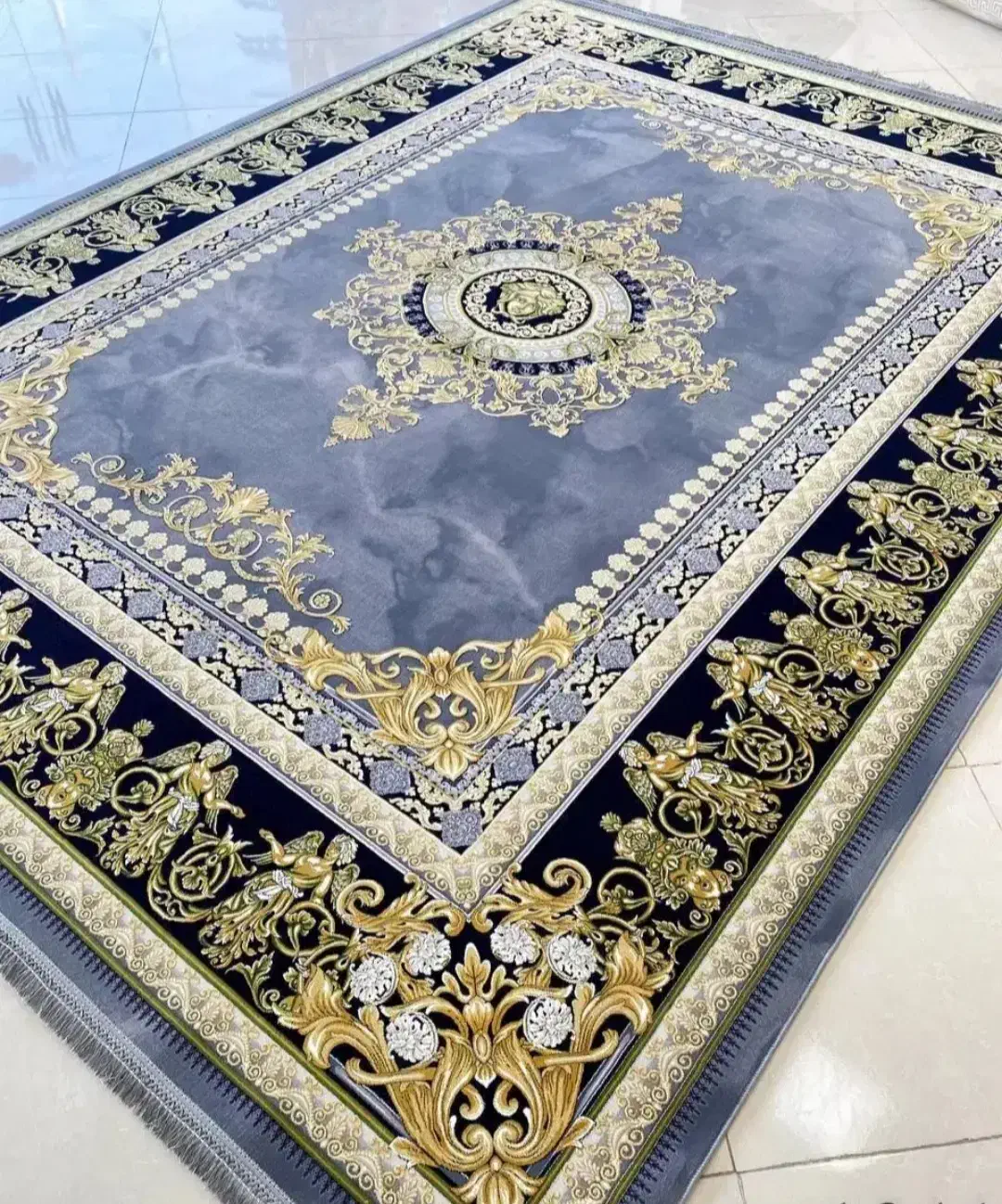 فرش//طرح مدرن هماهنگ باترنددکوراسیون سال اقساطی|فرش|برازجان, |دیوار