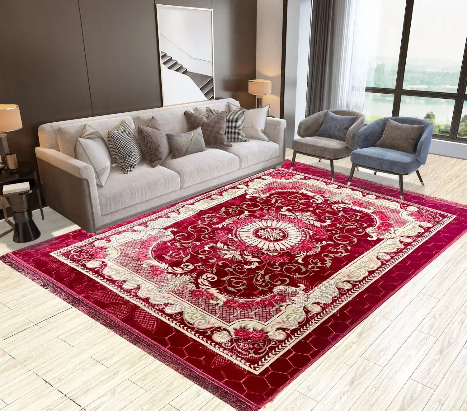 پتو فرش ۶ متری مارک ترولاو|فرش|همدان, |دیوار