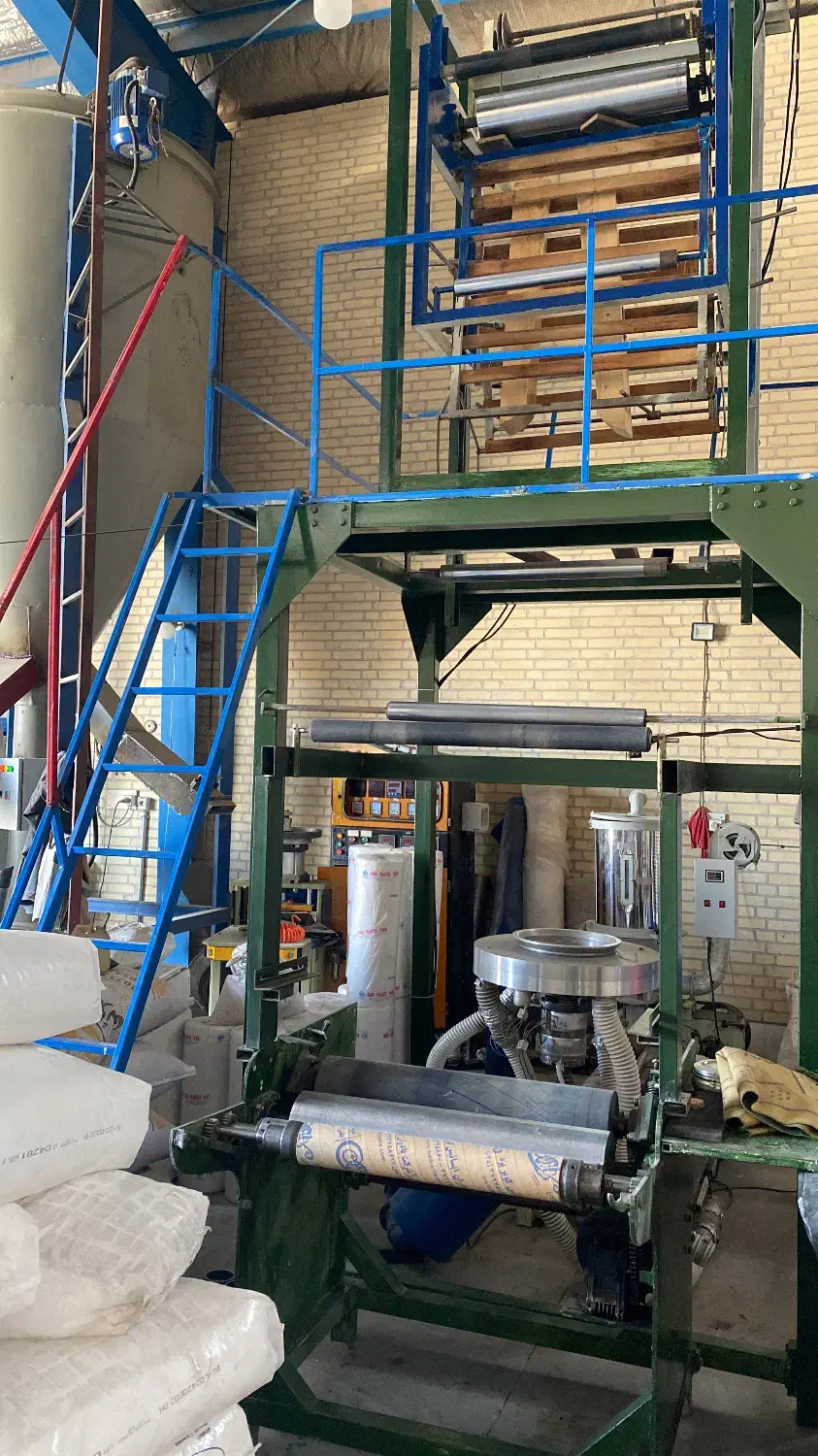 دستگاه تولید نایلون نایلکس عرض ۸۰|ماشین‌آلات صنعتی|اشکذر, |دیوار