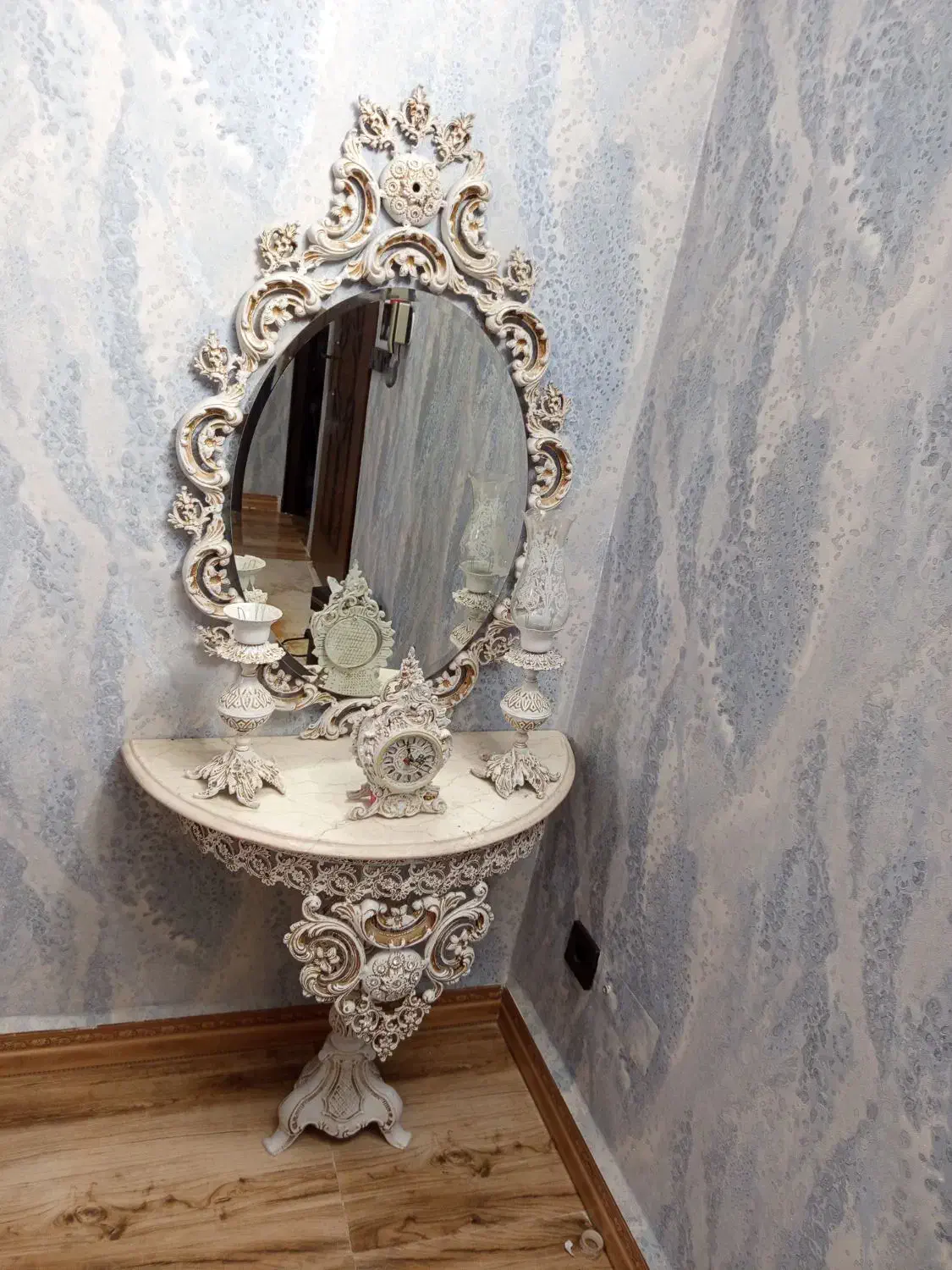 آینه شمعدان|آینه|الوند, |دیوار