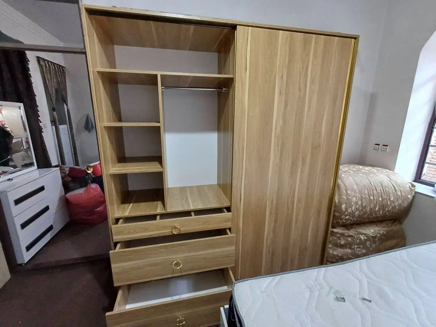 کمد تمام ام دی اف|جاکفشی، کمد، دراور|نقده, |دیوار